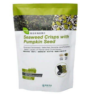 Seaweed Crisps with Pumpkin Seed