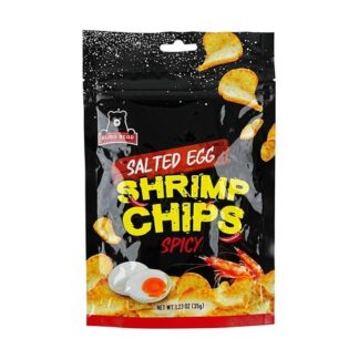 Huwang Salted Egg Yolk Shrimp Crackers Spicy Flavor