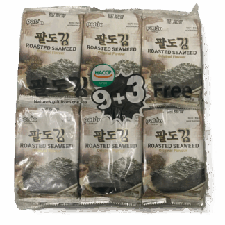 【5g*12】 PALDO ROASTED SEAWEED